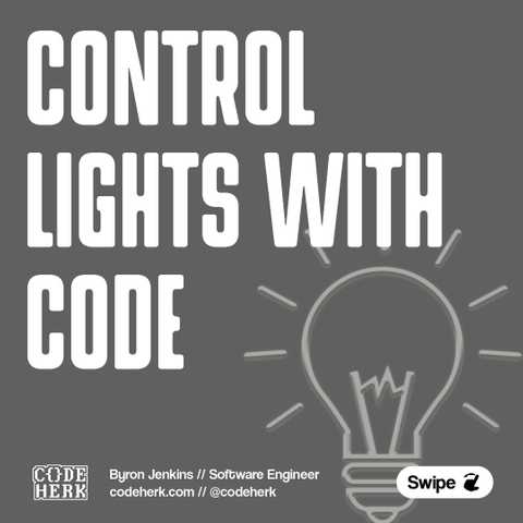 Control Lights With Code